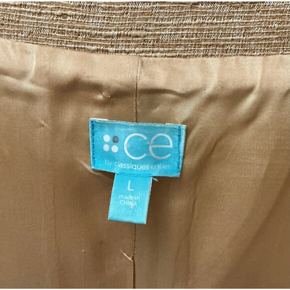 Classiques Entier Short Swing Style Jacket Portrait Collar L - Picture 4 of 8